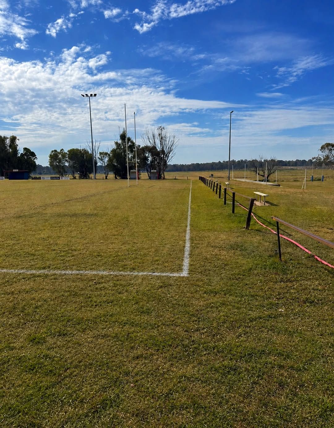 Outdoor line marking