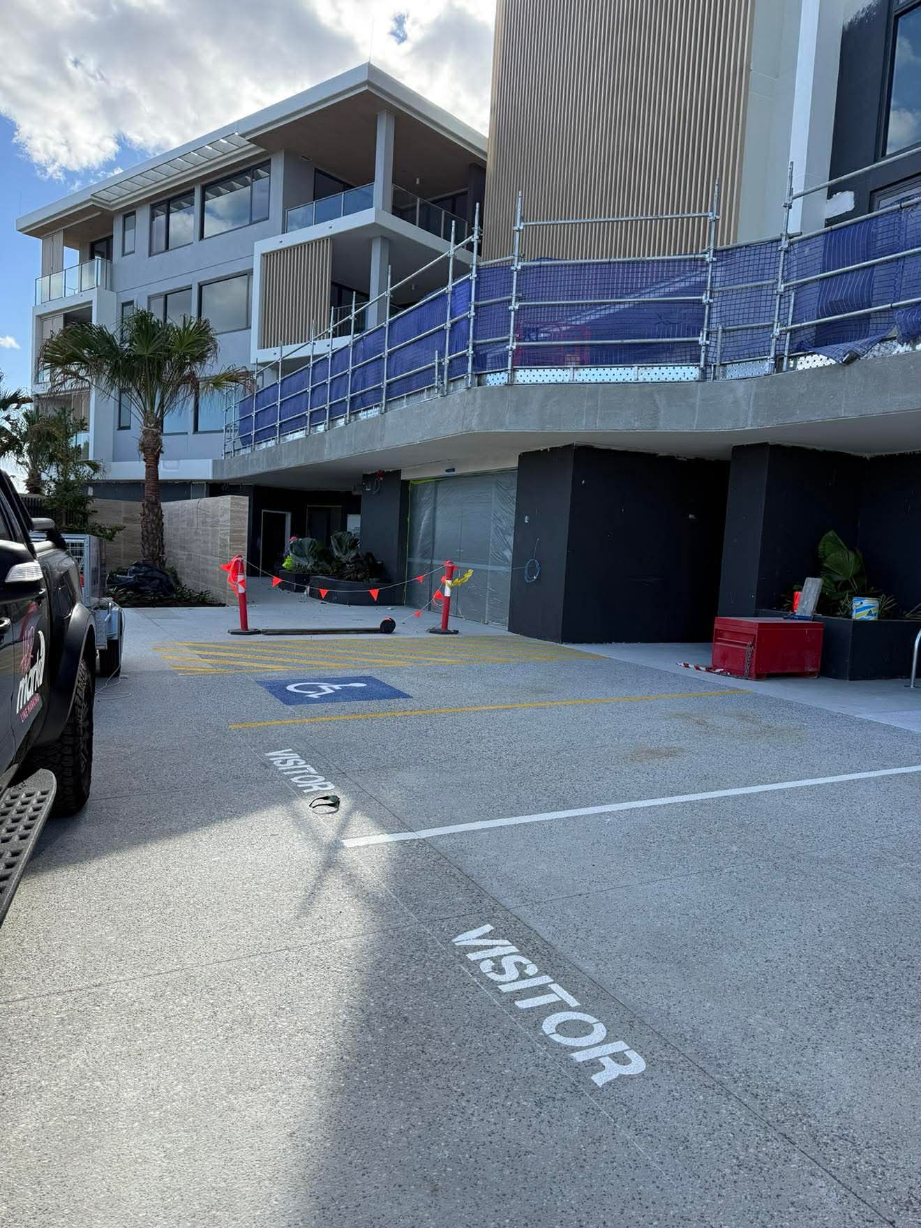 Commercial line marking